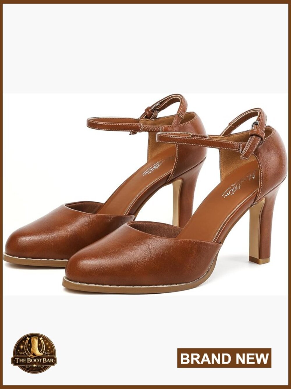 Closed Toe Chunky High Heels Women's D'Orsay Pumps Comfortable Dress Shoes